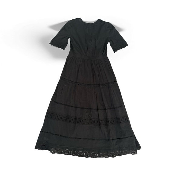 GAP Black Button-Down Midi Dress - Picture 2 of 7